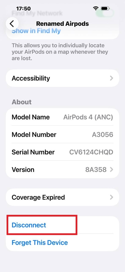 AirPods'i lahti&uuml;hendamise v&otilde;imalus