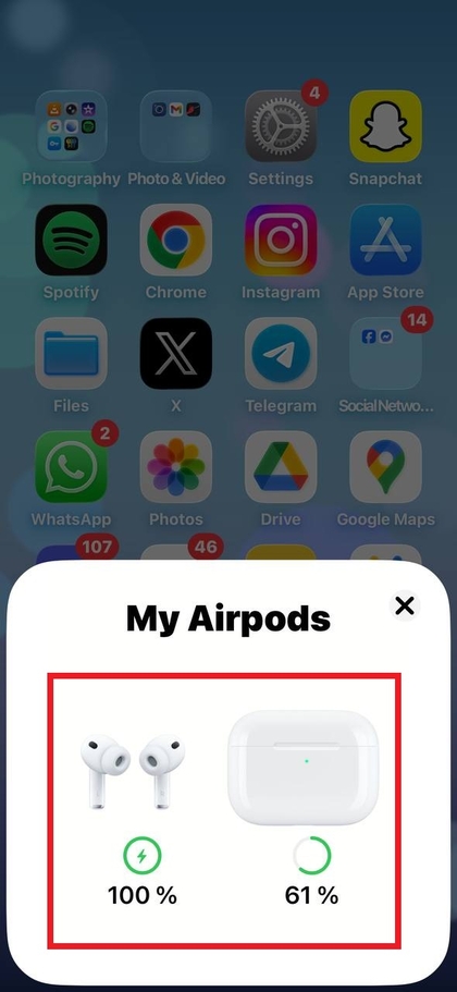 Tilslutning af AirPods Pro 3 til iPhone