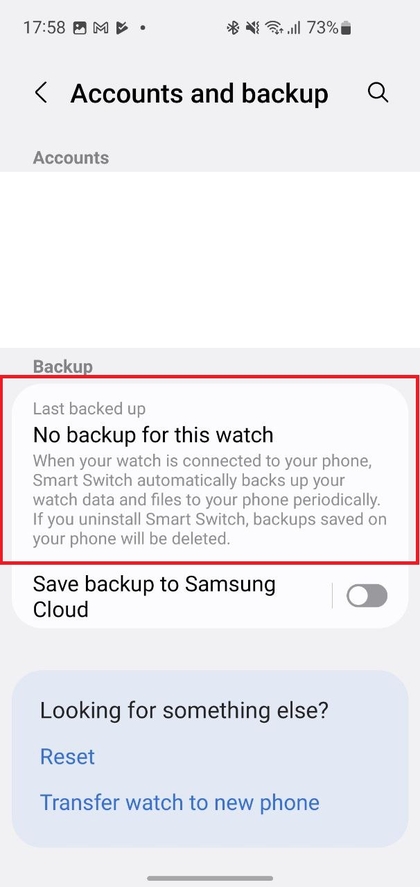 Exibi&ccedil;&atilde;o do Status do &Uacute;ltimo Backup
