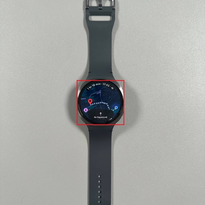 Navig&aacute;cia s Mapami Google na Samsung Galaxy Watch 8 LTE