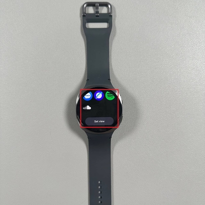 Lista de aplicativos instalados no Galaxy Watch 8