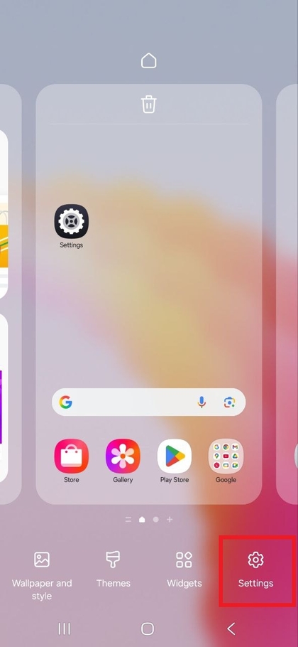Dom&aacute;ca obrazovka s gestom dotyku a podržania