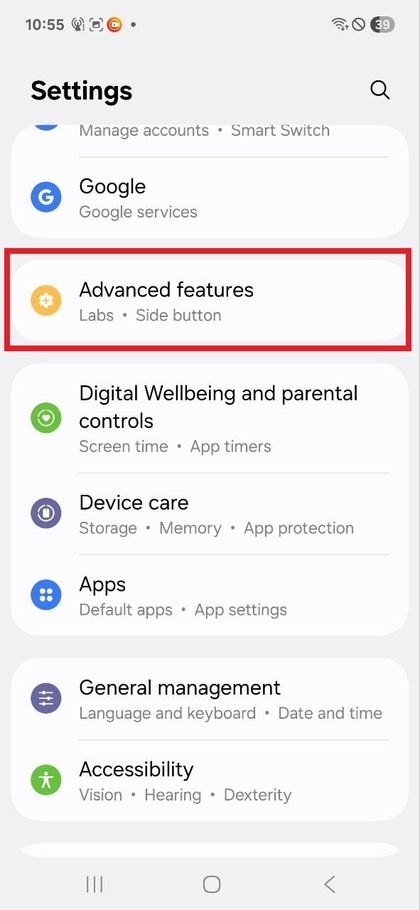 Lis&auml;ominaisuudet Samsung Galaxy A17 -puhelimessa