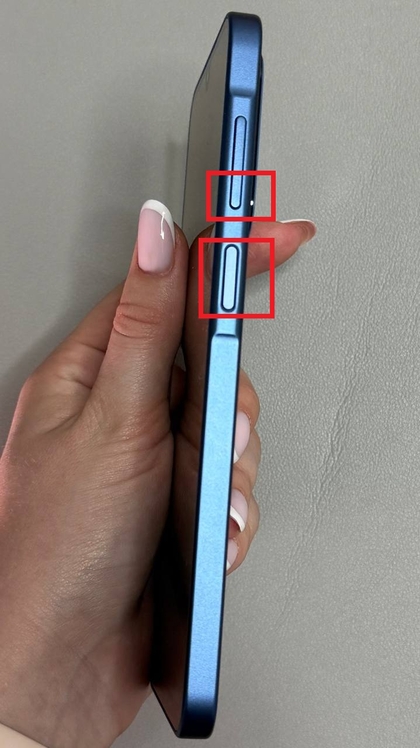 Kombin&aacute;cia tlačidiel na Samsung Galaxy A17 5G