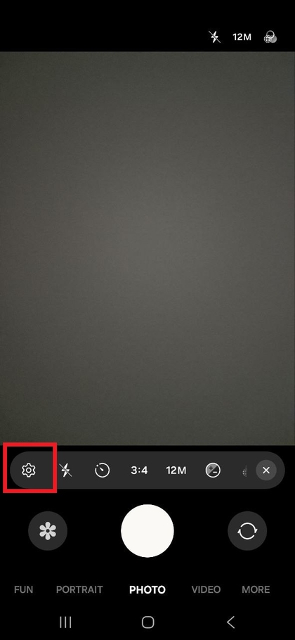A kamera be&aacute;ll&iacute;t&aacute;sainak el&eacute;r&eacute;se a Samsung Galaxy A17 5G-n