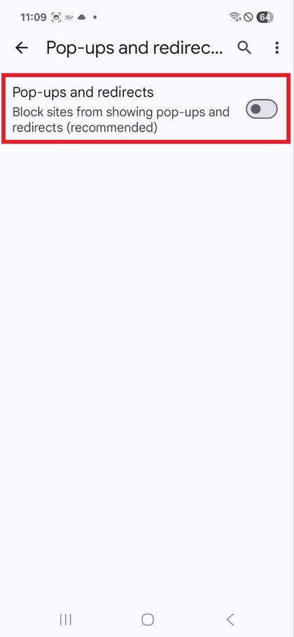 Př&iacute;stup k Nastaven&iacute; webu v Chrome