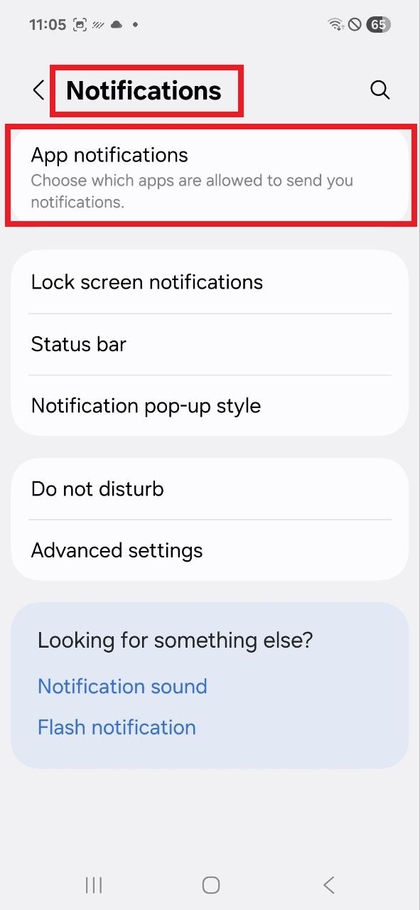 Otevřen&iacute; Nastaven&iacute; na Samsung Galaxy A17