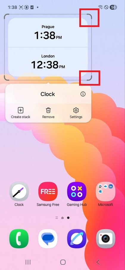 Možnosti farieb du&aacute;lneho widgetu hod&iacute;n