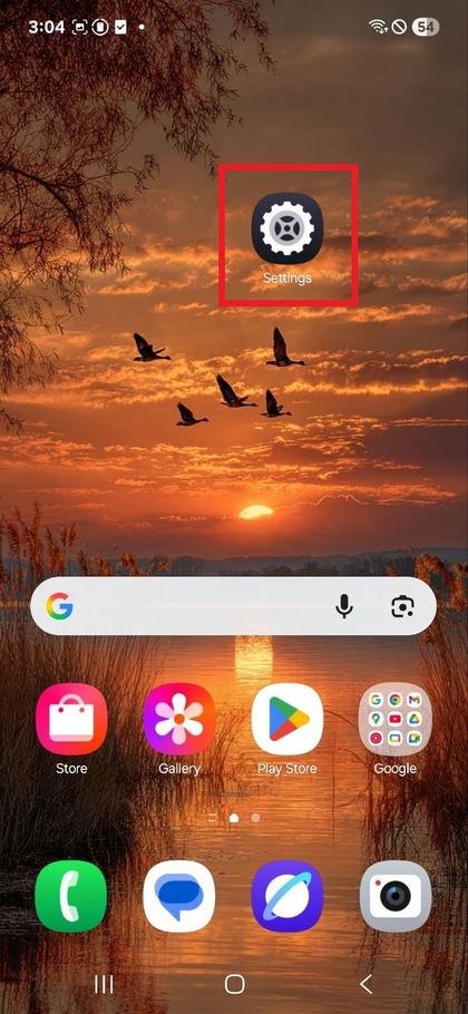 Samsung Galaxy A17 5G Sozlamalar ilovasi