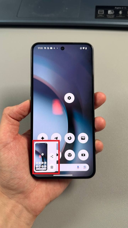 Pregled snimke zaslona na Nothing Phone 3