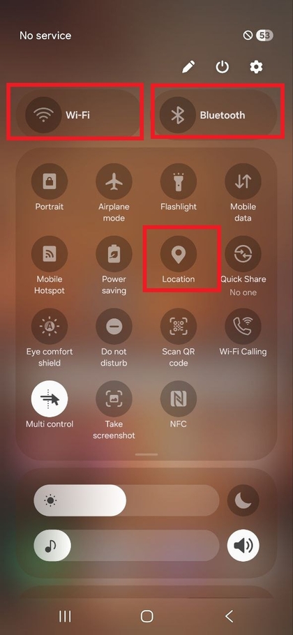 Dezactivează Wi-Fi, GPS și Bluetooth