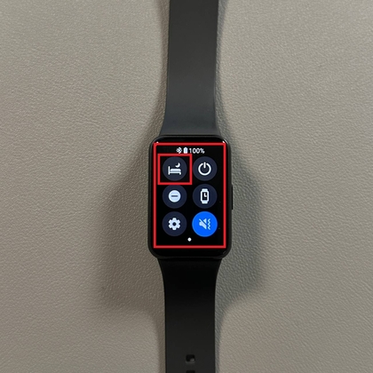 Secci&oacute;n Modo en los ajustes de Samsung Galaxy Fit 3