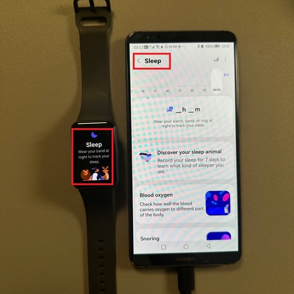 Configurando la programaci&oacute;n autom&aacute;tica del Modo Sue&ntilde;o en Samsung Galaxy Fit 3