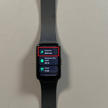 Pesta&ntilde;a de ejercicio en la aplicaci&oacute;n Salud de Samsung