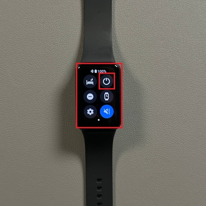 Galaxy Fit 3 Quick Panel