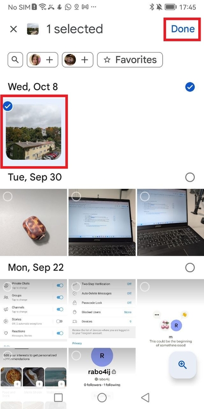 Galeriden Fotoğraf Se&ccedil;in