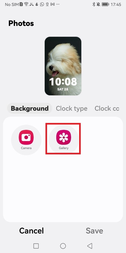 Galeriden Fotoğraf Se&ccedil;in