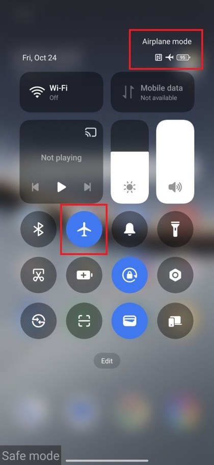 Modo Avi&atilde;o no POCO F7