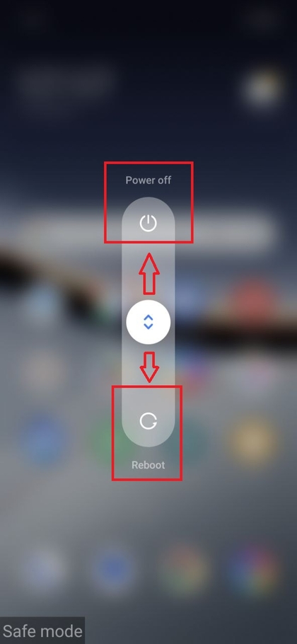 Reinicializando o POCO F7 do Modo de Seguran&ccedil;a