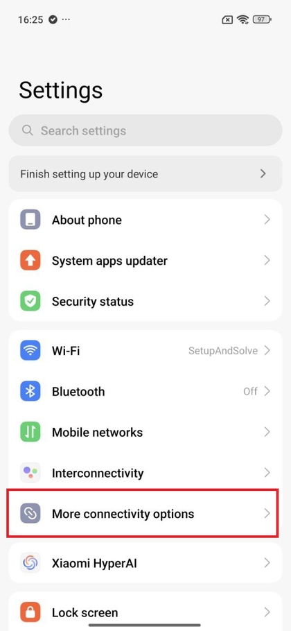 Skyrius &bdquo;About Phone&ldquo; (Apie telefoną) POCO F7 nustatymuose