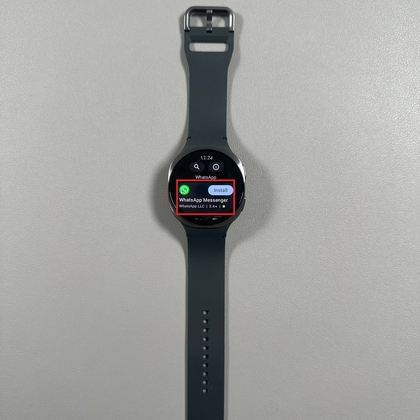 A verificar o WhatsApp na lista de aplica&ccedil;&otilde;es