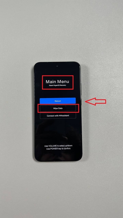 Ativando o Modo de Recupera&ccedil;&atilde;o no POCO F7