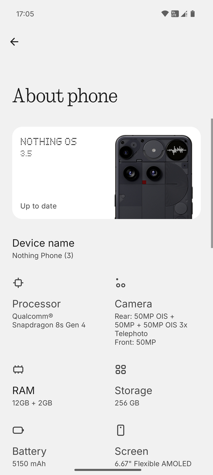 Sk&aelig;rmbillede af sk&aelig;rmen 'Om telefonen'.