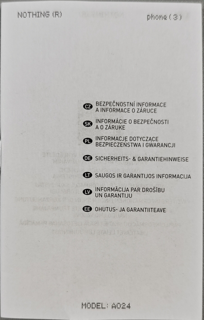 Eine Vorschau des aufgenommenen Bildes, das einen sauberen, zugeschnittenen Dokumentenscan zeigt.