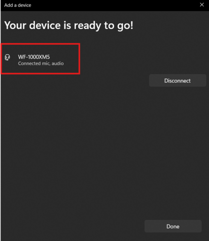 Benachrichtigung &uuml;ber erfolgreiche Verbindung unter Windows