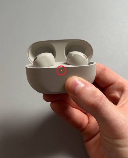 Reset-Taste loslassen