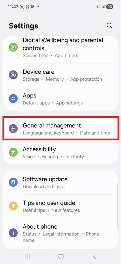 &Rho;&upsilon;&theta;&mu;ί&sigma;&epsilon;&iota;&sigmaf; &Gamma;&epsilon;&nu;&iota;&kappa;ή&sigmaf; &Delta;&iota;&alpha;&chi;&epsilon;ί&rho;&iota;&sigma;&eta;&sigmaf; &sigma;&tau;&omicron; Samsung Galaxy A56