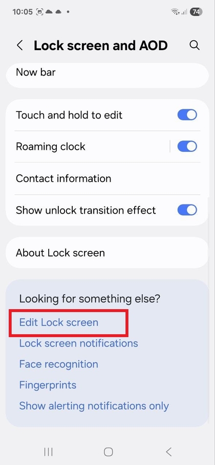 Navig&aacute;l&aacute;s a Z&aacute;rol&aacute;si k&eacute;pernyő szerkeszt&eacute;se opci&oacute;hoz