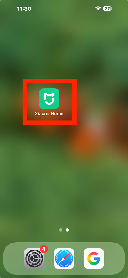 Abrindo o aplicativo da c&acirc;mera Xiaomi