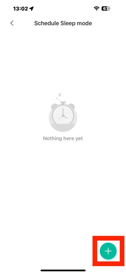 Personalizando o hor&aacute;rio de suspens&atilde;o agendado