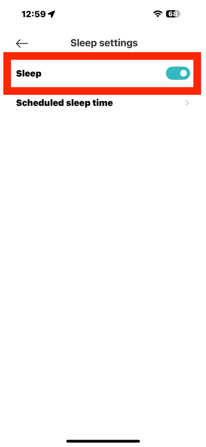 Habilitando o temporizador de suspens&atilde;o