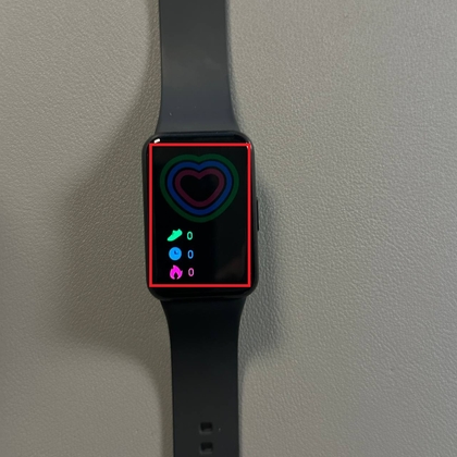 Widget de actividad en el Samsung Galaxy Fit 3