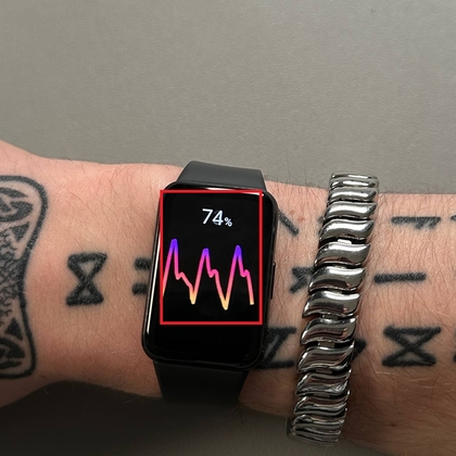 Measuring Heart Rate on Samsung Galaxy Fit 3