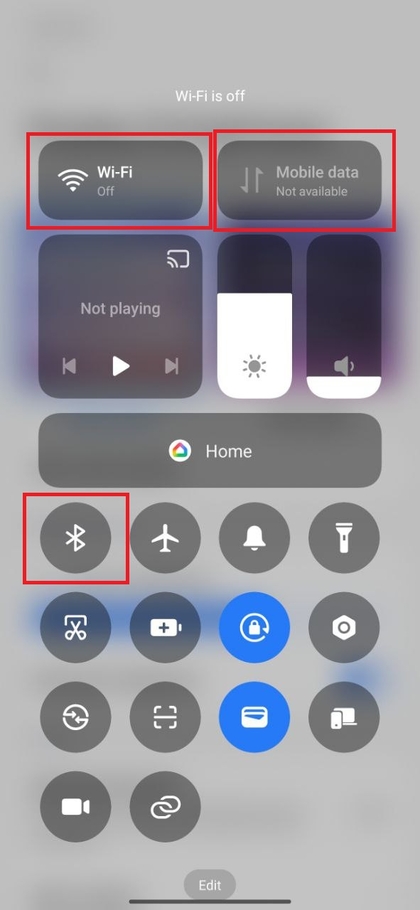 Desligue recursos desnecess&aacute;rios como Bluetooth e Wi-Fi