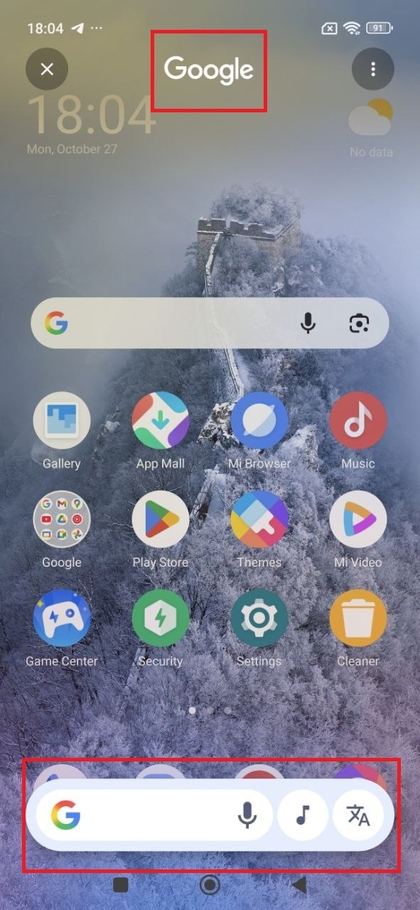 Testen der Circle to Search Funktion auf dem POCO F7