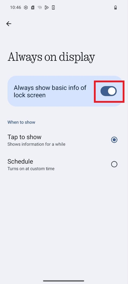 Enable Always-On Display on CMF Phone 2 Pro