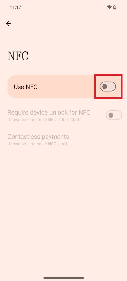 NFC auf dem CMF Phone 2 Pro &uuml;ber die Einstellungen deaktivieren