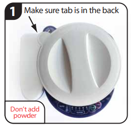 Limpiar las partes internas Paso 1