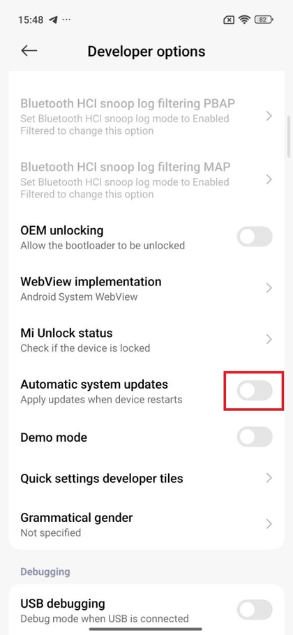Automatische System-Updates deaktivieren