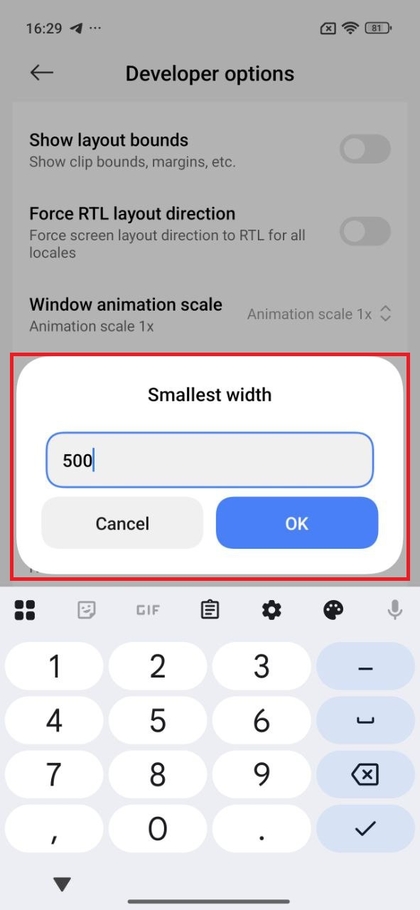 How to Change DPI Settings on POCO F7 | ManualsLib