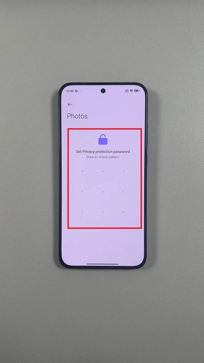 Sk&aelig;rm til adgangskodeops&aelig;tning p&aring; POCO F7