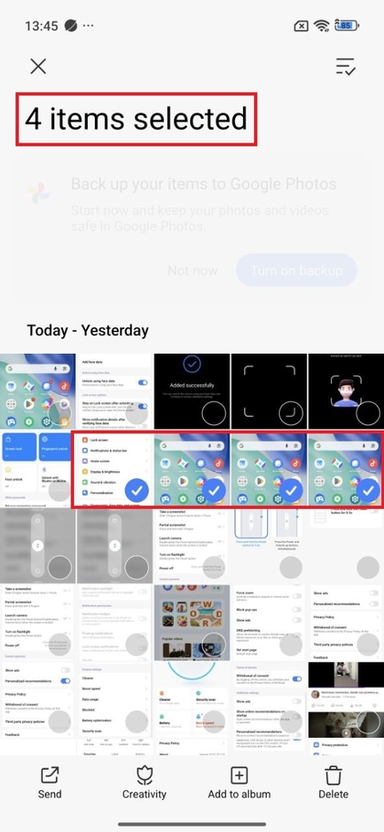 POCO F7 galleri med udvalgte fotos