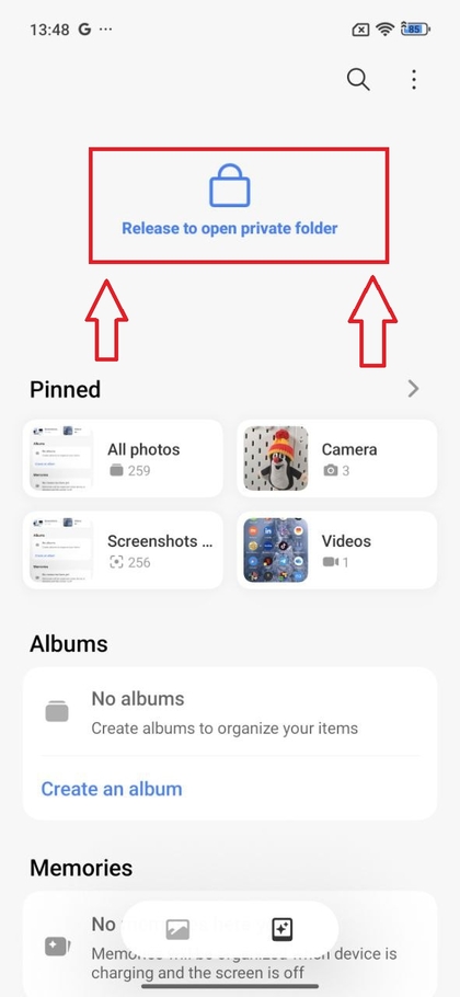 Privat album med skjulte fotos p&aring; POCO F7