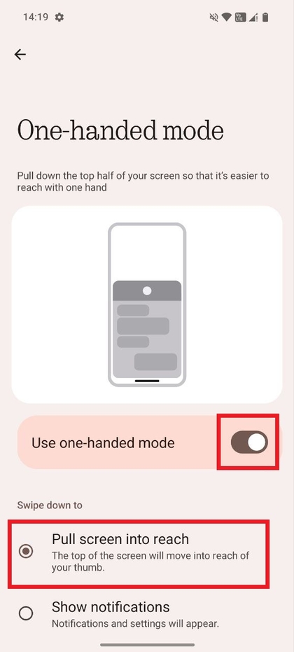 Using One-Handed Mode on CMF Phone 2 Pro