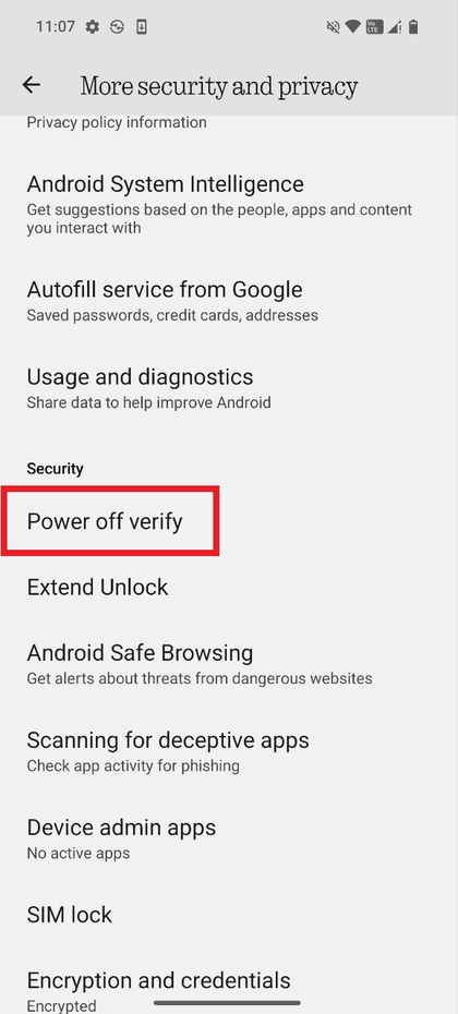 Attiva/disattiva l'impostazione dell'opzione di spegnimento su CMF Phone 2 Pro