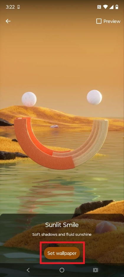 Optie Achtergrond instellen